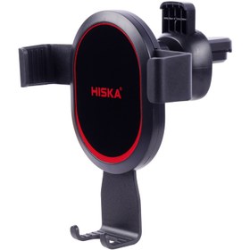 تصویر پایه نگهدارنده گوشی موبایل هیسکا مدل HK-2104 Hiska HK-2104 Car Phone Holder