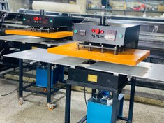 تصویر پرس حرارتی اتوماتیک هیدرولیک دوسینی پارساپرینت سایز ۶۰ در ۸۰ 