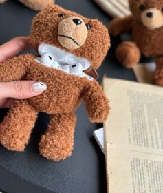 تصویر کاور ایرپاد Teddy Bear قهوه ای (کدC0074) 