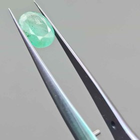 تصویر زمرد بیضی کد 37259 