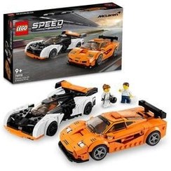 تصویر لگو سری اسپید مدل مک لارن سولوس فرمول ۱ ۷۶۹۱۸ - LEGO Speed ​​Champions McLaren Solus GT and McLaren F1 LM 76918 ۵۸۱ قطعه