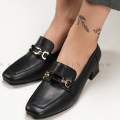 تصویر کفش چرم اداری زنانه CODE:813 