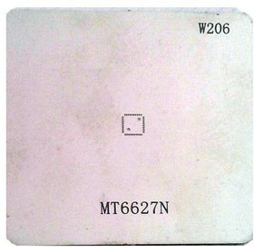 تصویر شابلون W206 آی سی MT6227N مناسب تعمیرات گوشی موبایل 