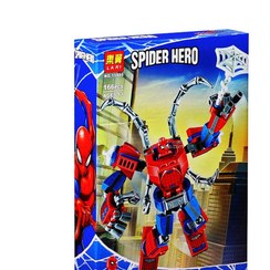 تصویر لگو ربات مرد عنکبوتی مدل Spider Hero برند LARI کد 11496 