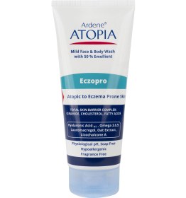 تصویر شوینده صورت و بدن آردن اتوپیا پوست اگزمایی 200 میل Ardene Atopia Eczopro Mild Face And Body Wash 200ml