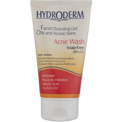 تصویر ژل شست‌وشوی صورت هیدرودرم مدل Oily Skin وزن 150 گرم 