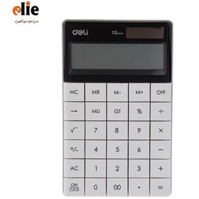 تصویر ماشین حساب دلی مدل 1589 با نمایشگر بزرگ و ۱۲ رقم 