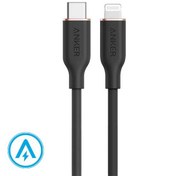 تصویر کابل USB-C به لایتنینگ انکر مدل Anker A8662 