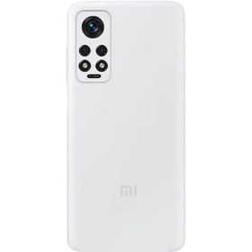 تصویر کاور سیلیکونی تک رنگ اورجینال Xiaomi Redmi Note 12 Pro 4G مدل پاک کنی اصل (ساخت ویتنام) 