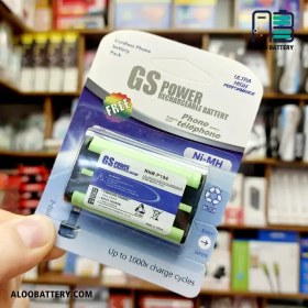 تصویر باتری 3.6 ولت 830 میلی متر HHR-P104 برند GS POWER 