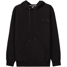 تصویر هودی مشکی زیگ zig مدل basic comfort کد361 