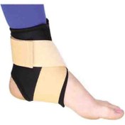 تصویر قوزک بند نئوپرن ساده طب و صنعت کد11300 Tebosanat Neoprene Ankle Support