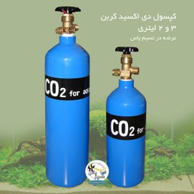 تصویر کپسول CO2 فلزی ۲ لیتری PM-083 اوشن فری Ocean free CO2 Capsule PM-083