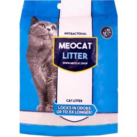 تصویر خاک گربه گرانول میوکت مدل ساده وزن ۱۰ کیلوگرم Meocat Granul Cat Litter 10kg