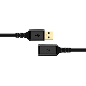 تصویر کابل افزایش طول usb 3.0 کی نت پلاس مدل KP-C4022 طول 3 متر K-NET PLUS KP-C4022 USB 3.0 AM to USB 3.0 AF Extention Cable 3m