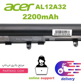 تصویر باتری لپ تاپ ایسر Acer Aspire V5 E1-572 - 4Cell Acer Aspire V5 E1-572 - 4Cell Battery