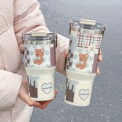 تصویر تراول ماگ سیتارا طرح گربه ۹۰۰ میلی لیتر 