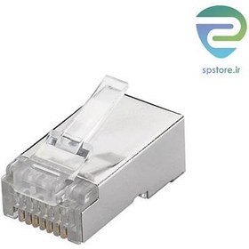 تصویر سوکت شبکه CAT 6 AMP SFTP RJ45 METAL SHIELDED CAT6 CONNECTOR