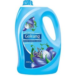 تصویر مایع دستشویی آبی گلرنگ مقدار 3500 گرم Golrang Blue Handwashing Liquid 3500g