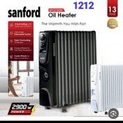 تصویر شوفاژ روغنی 13 پره فن دار سانفورد مدل ۱۲۱۲ Oilheater