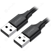 تصویر کابل 1 متری USB2.0 یوگرین US102 10309 UGREEN US102 10309 1m USB 2.0 Male to USB2.0 Male Data Cable