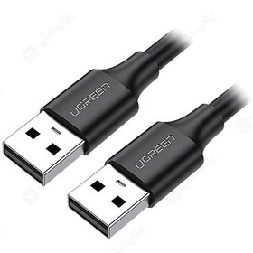 تصویر کابل 1 متری USB2.0 یوگرین US102 10309 UGREEN US102 10309 1m USB 2.0 Male to USB2.0 Male Data Cable