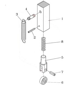 تصویر پرس بار T5-1-14000 Press Bar Ass'y 