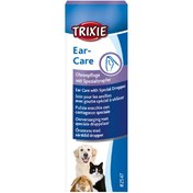 تصویر قطره تمیز کننده گوش تریکسی سگ و گربه Trixie ear cleaning drops for dogs and cats