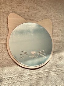 تصویر آینه پلکسی کودک طرح گربه پوتوس - پلکسی 