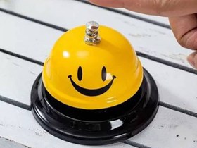 تصویر زنگ رومیزی فلزی 