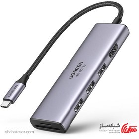 تصویر هاب Type C یوگرین Ugreen CM511 