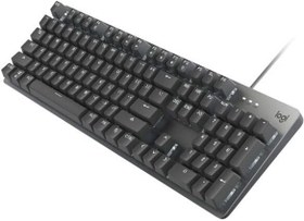 تصویر صفحه کلید باسیم لاجیتک مدل K845 • سوئیچ Logitech K845 Mechanical Corded Aluminum Keyboard