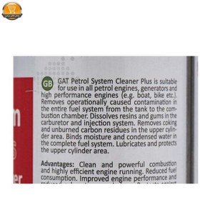 تصویر تمیزکننده سیستم سوخت گات مدل Petrol System Cleaner-62018 300 میلی لیتر 