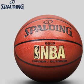 تصویر توپ بسکتبال اسپالدینگ سایز 7 مدل GD NBA 