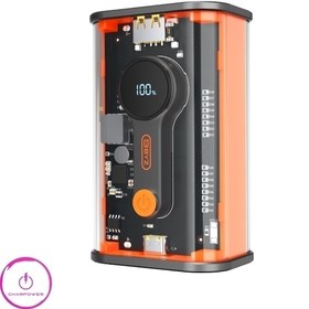 تصویر پاوربانک مگسیف بی وای زد BYZ مدل W89 ظرفیت 10000 BYZ w--89 10000mAh