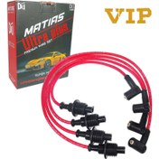 تصویر وایر شمع ماتیاس تقویتی VIP پژو 405 VIP Spark Plug Wire for Peugeot 405 xu7 Engine - MATIAS