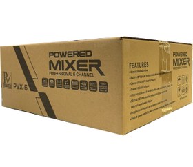 تصویر پاور میکسر پی وی PV_pvx-6 PV power mixer PV_pvx-6