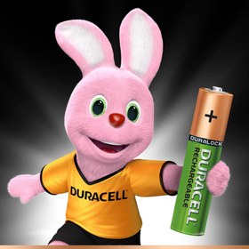 تصویر باتری دوتایی نیم قلم شارژی Duracell Recharge Ultra 1.2V AAA Duracell Recharge Ultra 1.2V AAA Battery