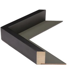 تصویر پروفیل قاب عکس چوبی کد 502/019 مشکی دودی 