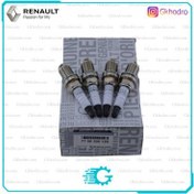 تصویر شمع ال 90 اورجینال فرانسه (بسته۴عددی) RENAULT Spark Plug 77 00 500 155 UV1