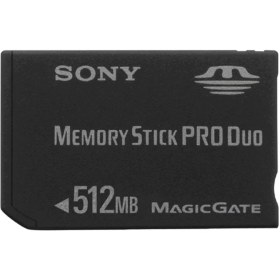 تصویر کارت حافظه Memory Stick Pro Duo سونی 512 مگابایت 