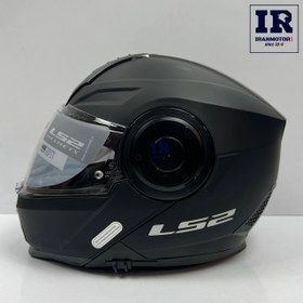 تصویر کلاه کاسکت فک متحرک LS2 مدل FF345 مشکی مات 