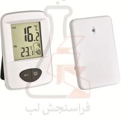 تصویر ترمومتر دیجیتال سنسوردار (داخل و خارج بی سیم) برند TFA کد 30.3061.02 