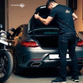 تصویر نصب سنسور دنده عقب در محل ( تهران ) 