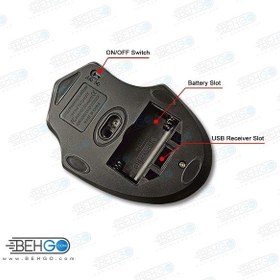 تصویر موس گیمینگ یا ماوس بی سیم مخصوص بازی مدل IMICE E-1800 iMICE Gameing Mouse Model E-1800