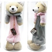 تصویر جامدادی عروسکی پولیشی طرح خرس 