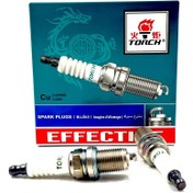 تصویر شمع تورچ K6RTC نیکلی پایه کوتاه مناسب ریو، پژو ۴۰۵، ساینا، تیبا، پژو پارس، کوییک و سمند (بسته ۴ عددی) 