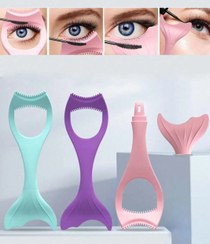 تصویر شابلون چشم ومژه Eyebrow eye stencil