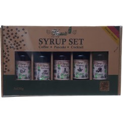 تصویر سیروپ ست کادویی هاوایی کاسیت kassit syrup set