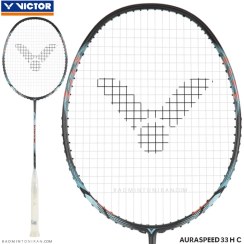 تصویر راکت بدمینتون ویکتور مدل VICTOR AURASPEED 33H C 